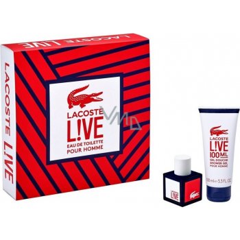 Lacoste Live Pour Homme EDT 40 ml + sprchový gel 100 ml dárková sada