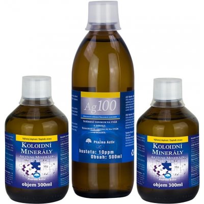 Pharma Activ Koloidní minerály 2x 300 ml – Hledejceny.cz