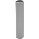 Keramická váza Tube, 5 x 24 x 5 cm, šedá – Zboží Dáma