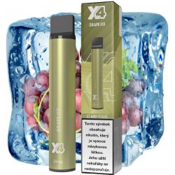 X4 Bar Grape Ice 20 mg 600 potáhnutí 1 ks