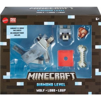 Mattel Minecraft Diamond Level Wolf – Zbozi.Blesk.cz