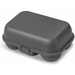 Nádoba na vajíčka EGGS TO GO MINI, na 6 vajec, antracitová barva, KOZIOL antracitový – Zboží Mobilmania