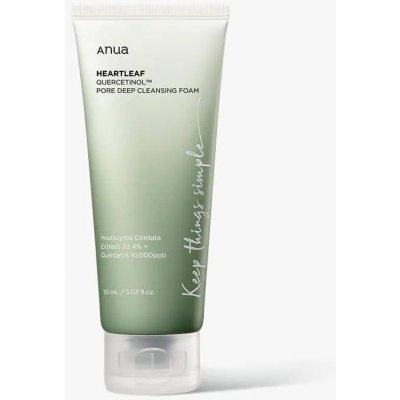 Anua Heartleaf Quercetinol Pore Deep Cleansing Foam 150 ml – Zbozi.Blesk.cz