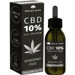 PHARMA ACTIV CZECH CBD 10% Full Spectrum Konopný olej 1000 mg 10ml – Zboží Dáma