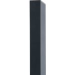 Sloupek PILODEL Zn+PVC 60×40 mm - délka 170 cm, barva antracit (RAL 7016) – Zbozi.Blesk.cz