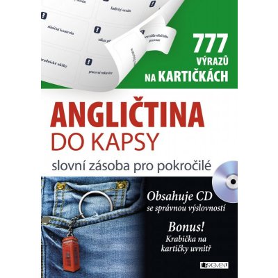 Angličtina do kapsy - slovní zásoba pro pokročilé Kniha + CD – Zbozi.Blesk.cz
