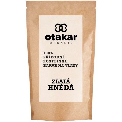 Otakar Organic přírodní rostlinná barva zlatá hnědá 100 g