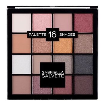 Gabriella Salvete Palette 16 Shades paletka očních stínů 02 Pink 20,8 g