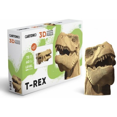 Cartonic 3D PUZZLE T-REX CARTREX 72 ks – Hledejceny.cz