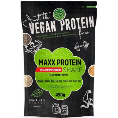 Nature's Finest MAXX Protein Shake BIO 450 g – Zboží Dáma