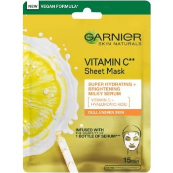 Garnier Skin Naturals Hydratační maska s vitamínem C 28 g