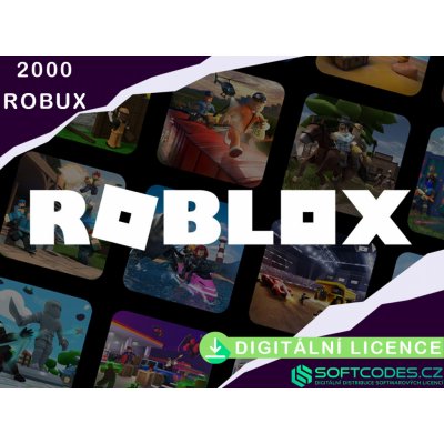 Roblox Card 2000 Robux – Zboží Mobilmania