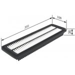 Vzduchový filtr BOSCH (BO F026400455) – Hledejceny.cz