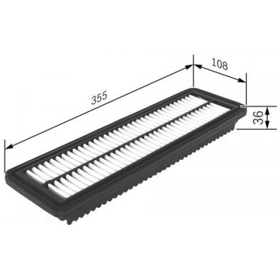 Vzduchový filtr BOSCH (BO F026400455) – Hledejceny.cz