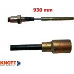 Knott Lanovod brzdový 930/1140 mm, závit M8 – Zboží Dáma