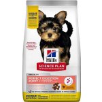 Hill’s Science Plan Puppy Small & Mini Perfect Digestion Chicken 1,5 kg – Hledejceny.cz