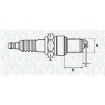 Zapalovací svíčka MAGNETI MARELLI 062000771304 – Hledejceny.cz