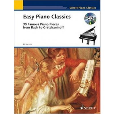 Easy Piano Classics + CD – Zboží Mobilmania