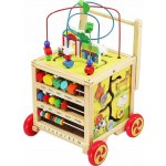 Kruzzel 22606 Dětské dřevěné chodítko – Zbozi.Blesk.cz