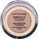 Max Factor Miracle Touch Skin Perfecting vysoce krycí make-up SPF30 045 warm Almond 11,5 g – Zboží Dáma