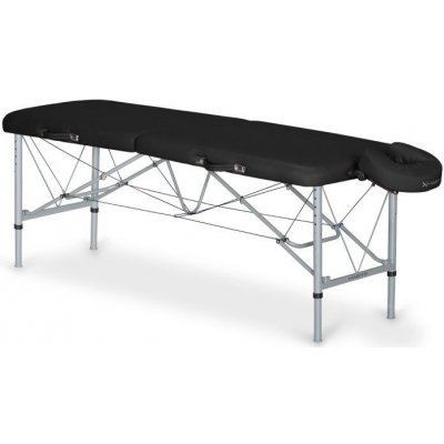 Habys Skládací masážní lehátko Aero Stabila černá 15 Vinyl Flex 165 x 60 cm 10,5 kg – Zboží Mobilmania