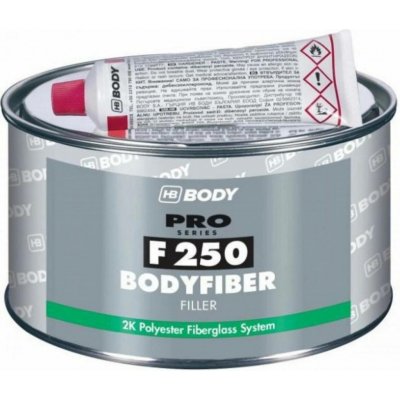 HB BODY tmel se skelným vláknem fiber F250, 750g – Sleviste.cz