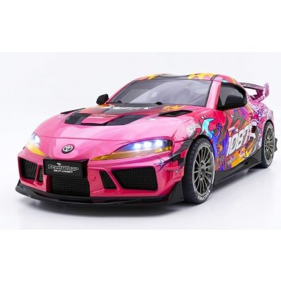 Absima RC Toyota Supra Drift/Race RTR pink 1:43 4WD – Hledejceny.cz