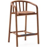 Kave Home Turqueta 65 cm židle Teaková zahradní barová – Hledejceny.cz