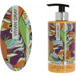 Vivian Gray Aroma Selection Orange & Peach mléko na ruce a tělo 400 ml – Zboží Dáma