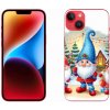 Pouzdro a kryt na mobilní telefon Apple mmCase Gelové iPhone 14 Plus - vánoční skřítci