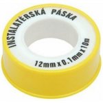 Aqualine Těsnící teflonová páska 10 m, 12 mm x 0,01 mm, 5796 – Zboží Dáma