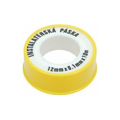 Aqualine Těsnící teflonová páska 10 m, 12 mm x 0,01 mm, 5796 – Zboží Dáma