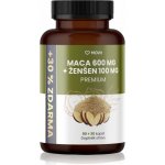 MOVit Energy Maca 600 mg + Ženšen 100 mg 120 kapslí – Hledejceny.cz