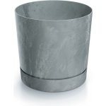 Prosperplast Květináč TUBO P BETON EFFECT 10,8cm šedý – Hledejceny.cz