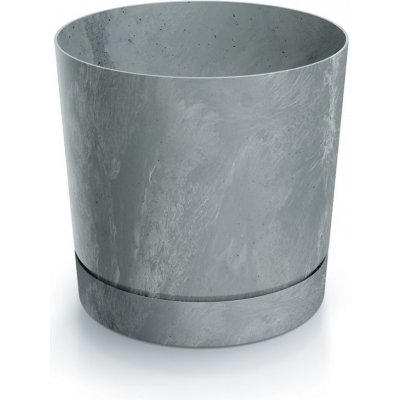 Prosperplast Květináč TUBO P BETON EFFECT 10,8cm šedý – Hledejceny.cz
