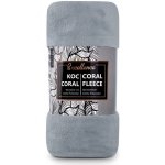 TipTrade 330786 Deka mikroplyš šedá 150x200 – Zboží Mobilmania