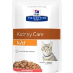Hill's Pet Nutrition Prescription Diet Feline K/D Salmon 12 x 85 g – Sleviste.cz