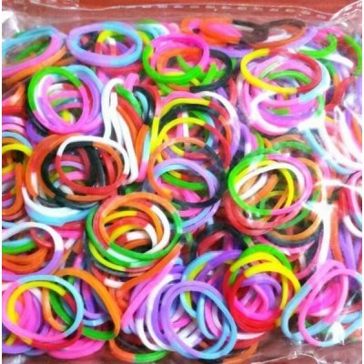 gumičky Loom Bands s háčkem 300 ks mix – Zboží Dáma