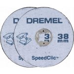 Dremel(R) Kotouč řezný 38,0mm SC406 SpeedClic bal.2ks – Hledejceny.cz
