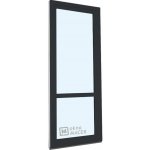 Kömmerling balkonové dveře 70 AD s příčkou pravé antracit/antracit 80 x 240 cm s klikou+ PVC rám – Hledejceny.cz