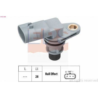 Generátor impulsů, klikový hřídel EPS 1.953.380 – Zboží Mobilmania