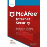 McAfee Internet Security 1 lic. 1 rok (MCA-IS202011) – Zboží Živě