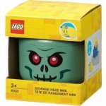 LEGO® úložná hlava mini zelený kostlivec AS_LEGO40330805 – Zboží Dáma