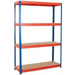 Trestles Regál 1800 x 1400 x 600 mm modrooranžový 1000014 – Zboží Mobilmania