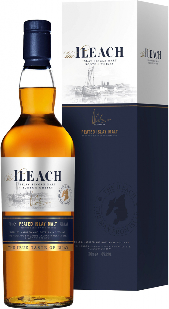 The Ileach Peated Islay Malt 40% 0,7 l (karton)