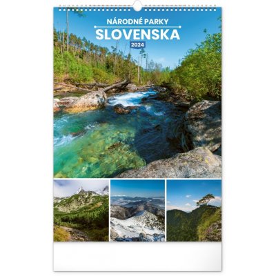 Baagl Nástenný Národné parky Slovenska 33 × 46 cm 2024 – Zbozi.Blesk.cz