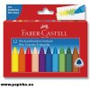 Voskovka Faber-Castell Trohranné voskovky Wax Triangular Crayons 12 barev