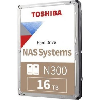 Toshiba N300 NAS Systems 16TB, HDWG31GUZSVA