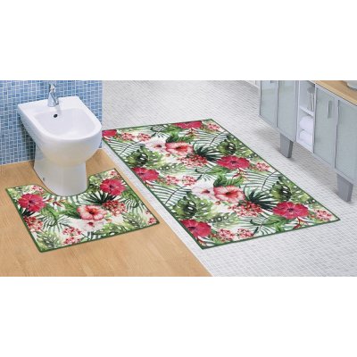 Bellatex Ibišek 3D SADA 60 x 100 cm + 60 x 50 cm – Zbozi.Blesk.cz