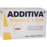 Additiva Vitamin C a zinek s postupným uvolňováním 80 kapslí – Hledejceny.cz